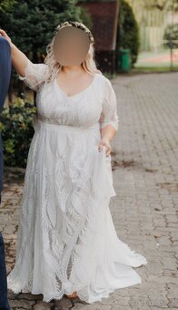 Svatební šaty MiaBella (plus size) - 4