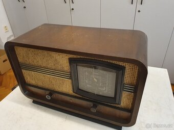 Starožitné lampové rádio Philips 516A - 14 - 4