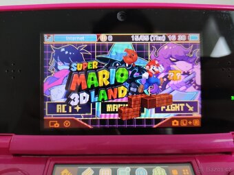 Nintendo 3DS Pink Gloss + homebrew hack a 64GB karta - 4
