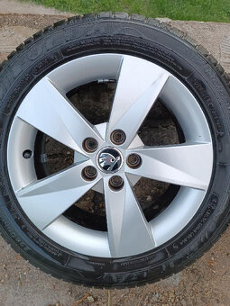 Alu kola 6Jx15H2, 5x100, ET43 orig. Skoda Fabia 2,3 Rapid - 4
