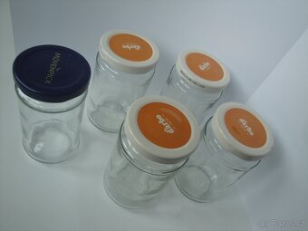 Zavařovací sklenice malé od 200 ml, různorodé - 4