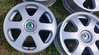Alu kola 5x100 R15 Škoda - 4