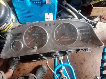 Toyota Corolla e11 zpětná zrcátka přístrojovka - 4