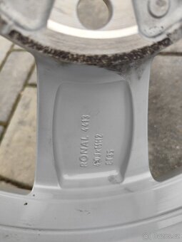 Rezervní kolo Bridgeston 195/60R16,5x100 - 4