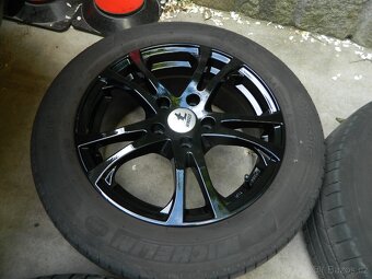 alu kola 5x112 r16+letní pneu - 4