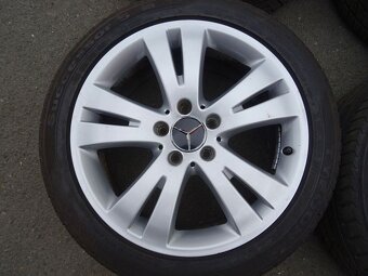 Alu disky originál Mercedes, 17", 5x112,ET 47, letní sada - 4