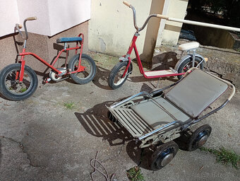 RETRO koloběžky a kočárek 60tky - 4