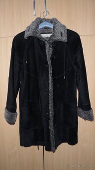 Dámský semišový kabát - 4