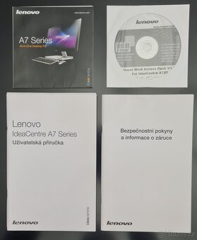 599 - lenovo all-in-one A720 - i7, SSD 1TB, 27" dotykový - 4