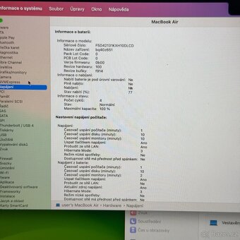 NOVÝ APPLE MACBOOK AIR 13.6” M2/512GB/16GB/BATERIE 100% - 4