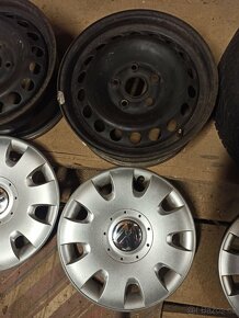 4 disky VW Škoda - 5x112 6Jx15 ET47 (UŽ BEZ POKLIC) - 4
