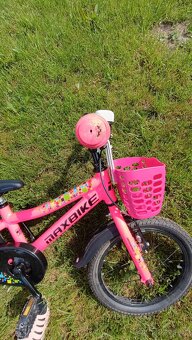 Dětské kolo Maxbike 16" růžová - 4