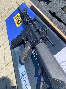Airsoft CM.007 M4 RIS celokov BLUE Edition CYMA - 4