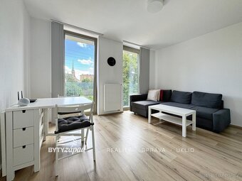 Pronájem slunného bytu 2+kk, 39 m2 přímo u břehu řeky v cent - 4