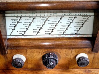 Rádio Mikrofona MK 306 Superdual Luxus, 1935-36 - 4