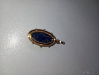 Přívěsek s Lápis Lazuli ve stříbře (Ag) - 4