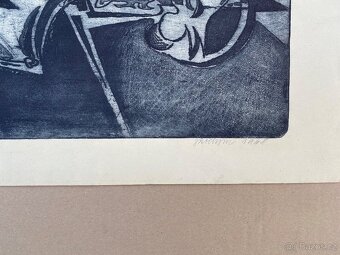 Jiří Kodym / komb.tech / grafika / velkoformátová / 1968 - 4