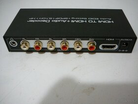 HDMI na analog 5.1 v záruce. - 4