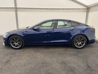 Tesla Model S, 500kw USA bily interiér - 4