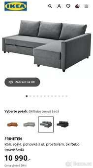 Rozkladaci pohovka Friheten - 4