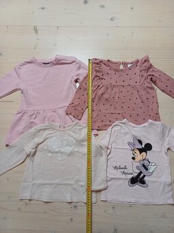 Oblečení - mikiny, kalhoty, trika vel 86-92 - 4