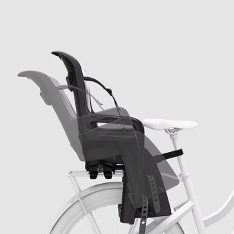 Cyklosedačka na nosič Thule RideAlong 2 nová tmavě šedá - 4