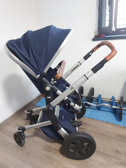 Kočárek modrý JOOLZ + autosedačka vajíčko - 4