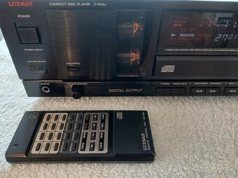 LUXMAN D-103u - HIGH-END VACUUM TUBE CD PLAYER - 4