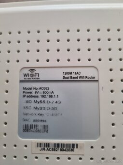 WiFi Router 2,4 GHz / 5 GHz - 4