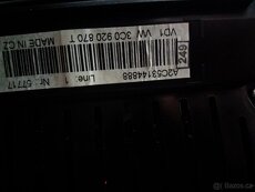 Budíky pro VW PASSAT B6 3C0920870T benzin - 4