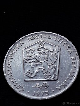 Mince 2 Kčs ČSSR+ČSFR - 10 ks + 5.haléř r.1967 ČSSR, 1 ks. - 4