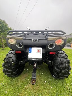 Prodám čtyřkolku GOES 550S – 495 ccm, tažné, naviják, kufr - 4