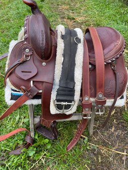 Western sedlo dětské - 4