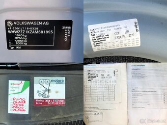 Volkswagen Golf (2010) 1,4 nové ROZVODY SERV.KNIHA - 4