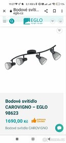 Stropní bodové světlo EGLO - 4