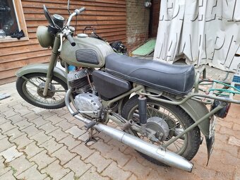 Jawa 350 Typ 634 rv.1981,vojenská - 4