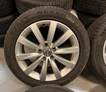 225/50R17 letní 7x17 5x112 ET39 ALU KOLA sharan - 4