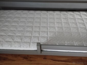 Dřevěná postel 180x80 + matrace- nepoužitá - 4
