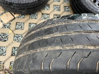 4x disky Vito / Viano 5x112 R16, C letní pneu 80% - 4