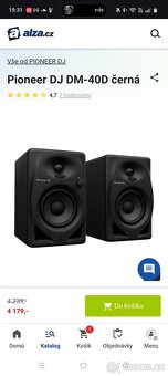 Reproduktory Pioneer DJ DM-40D - 4