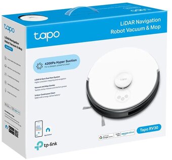 Robotický vysavač TP-Link Tapo RV30 - 4