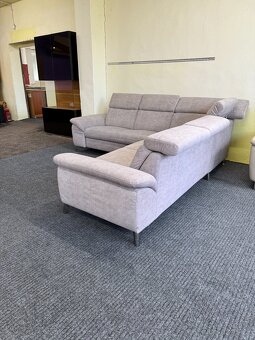 Rohová rozkládací sedací souprava - nepoužitá - 4