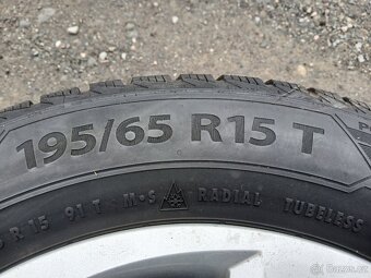 Zimní kompletní kola Škoda Octavia 3 195/65 R15 - 4