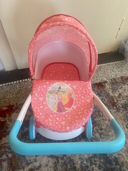 Kočárek pro panenky Pastel Princezny Disney Smoby - 4