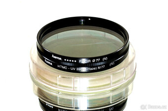 2 ks Hama 77mm UV HTMC + CPL polarizační NEPOUŽITÉ - 4