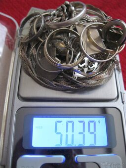 Zlomkové STŘÍBRO na váhu - 4