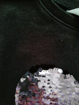 Mikinové šaty vel. 134/140 - 4