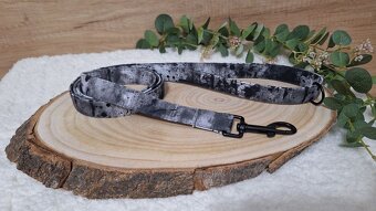 Softshellový set, obojek a vodítko pro střední psy Shadow - 4