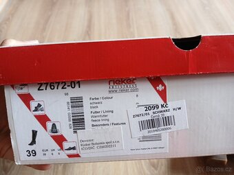 Kozačky Rieker 39 - 4