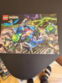 Vzacne vintage Lego system 6977, arachnoid star base - 4
